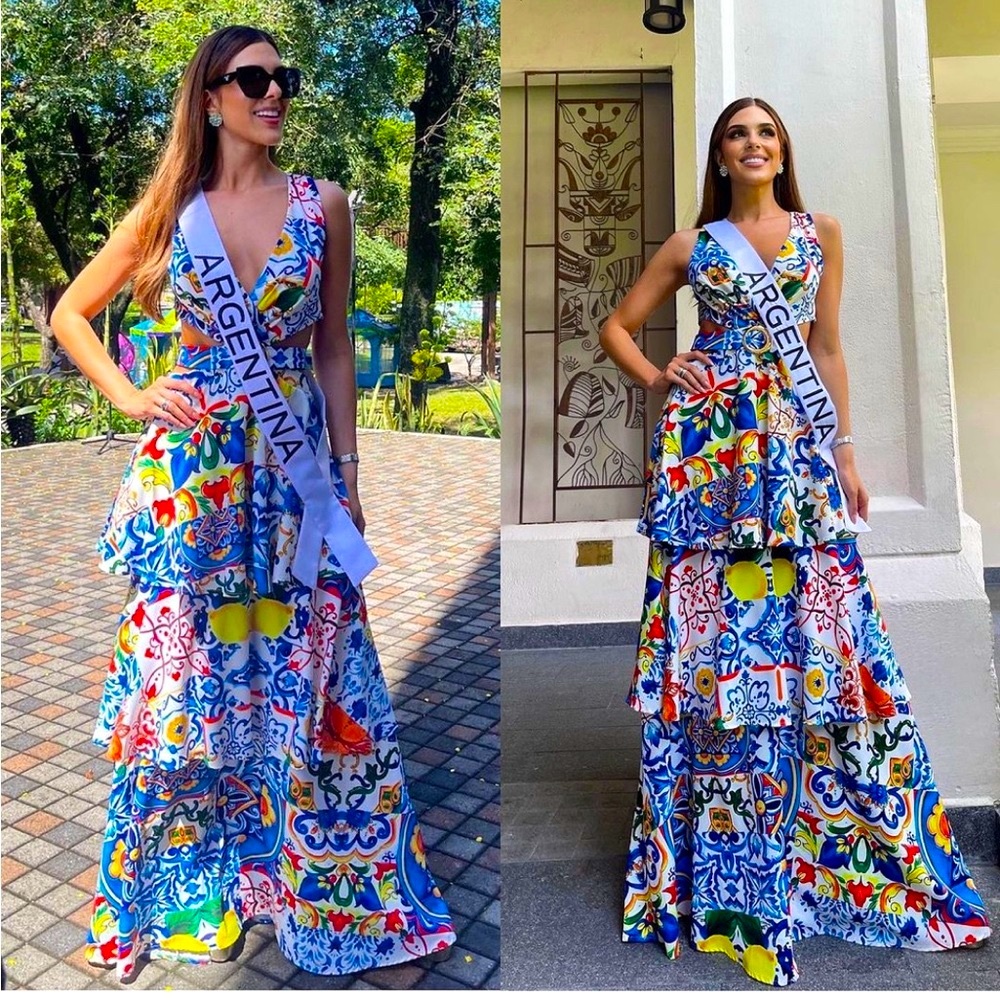 Azul vibrant dress - Picture 3 of 4